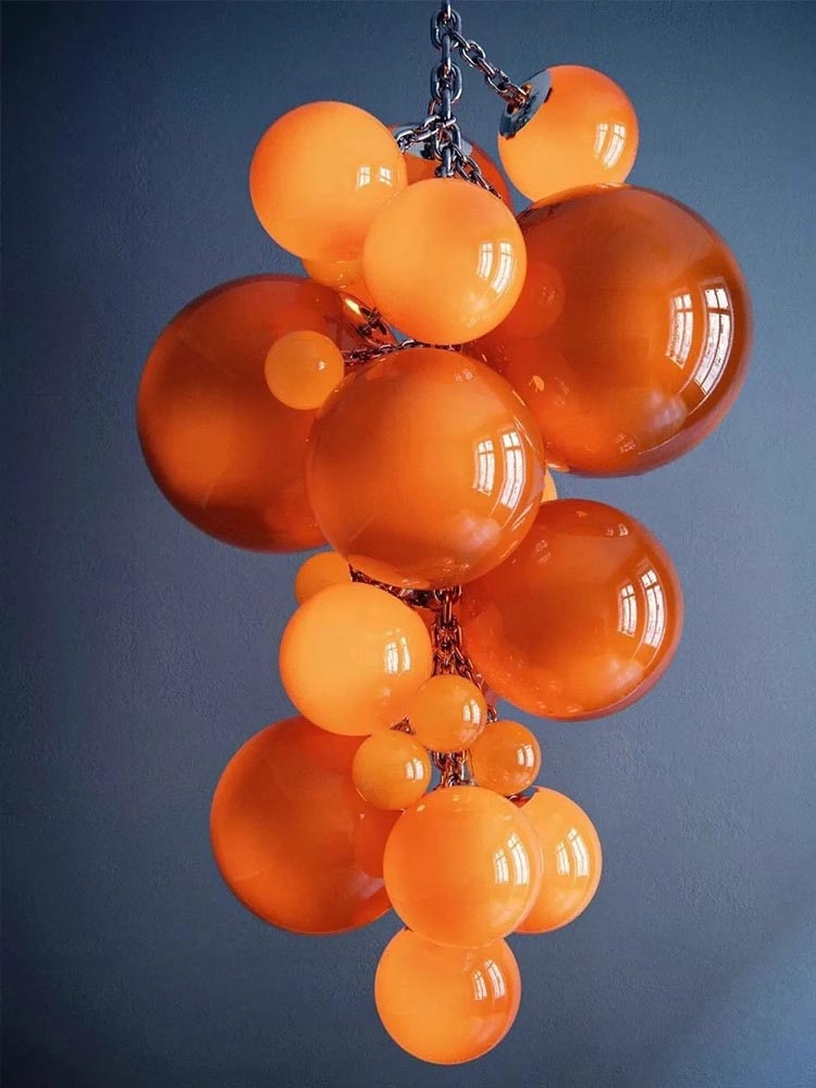 Glass Grape Hand-blown Chandeliers Pendant Lights Hotel Lobby Villa Living Room Chandelier Light Fixtures Hanging Lamps (11) Glass Grape Hand-blown Chandeliers Pendant Lights Hotel Lobby Villa Living Room Chandelier Light Fixtures Hanging Lamps (11)