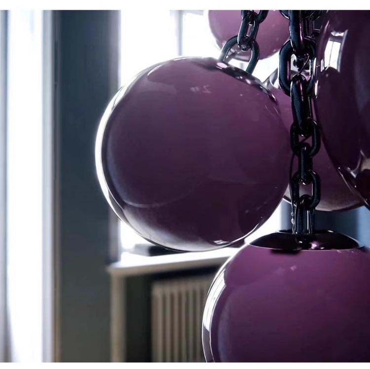 Glass Grape Hand-blown Chandeliers Pendant Lights Hotel Lobby Villa Living Room Chandelier Light Fixtures Hanging Lamps (8) Glass Grape Hand-blown Chandeliers Pendant Lights Hotel Lobby Villa Living Room Chandelier Light Fixtures Hanging Lamps (8)