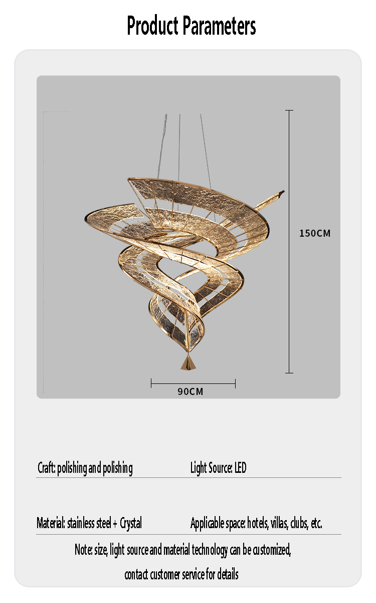 Modern Luxury Minimalist Chandeliers Pendant Lights Hotel Lobby Villa Living Banquet Hall Custom Chandelier (4) Modern Luxury Minimalist Chandeliers Pendant Lights Hotel Lobby Villa Living Banquet Hall Custom Chandelier (4)