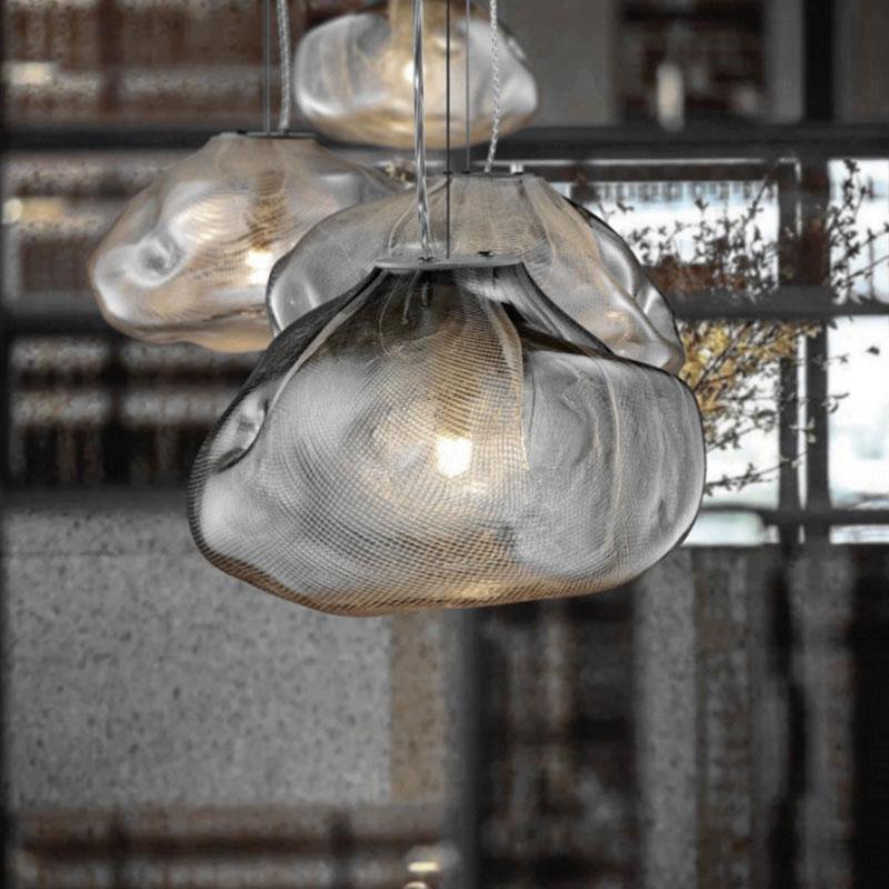 Modern Chandelier Glass Parts Restaurant bar Counter Hotel Lobby Chandeliers Pendant Lighting (4) Modern Chandelier Glass Parts Restaurant bar Counter Hotel Lobby Chandeliers Pendant Lighting (4)