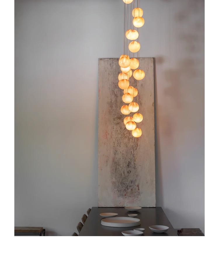 Modern Chandelier Glass Parts Restaurant bar Counter Hotel Lobby Chandeliers Pendant Lighting (6) Modern Chandelier Glass Parts Restaurant bar Counter Hotel Lobby Chandeliers Pendant Lighting (6)