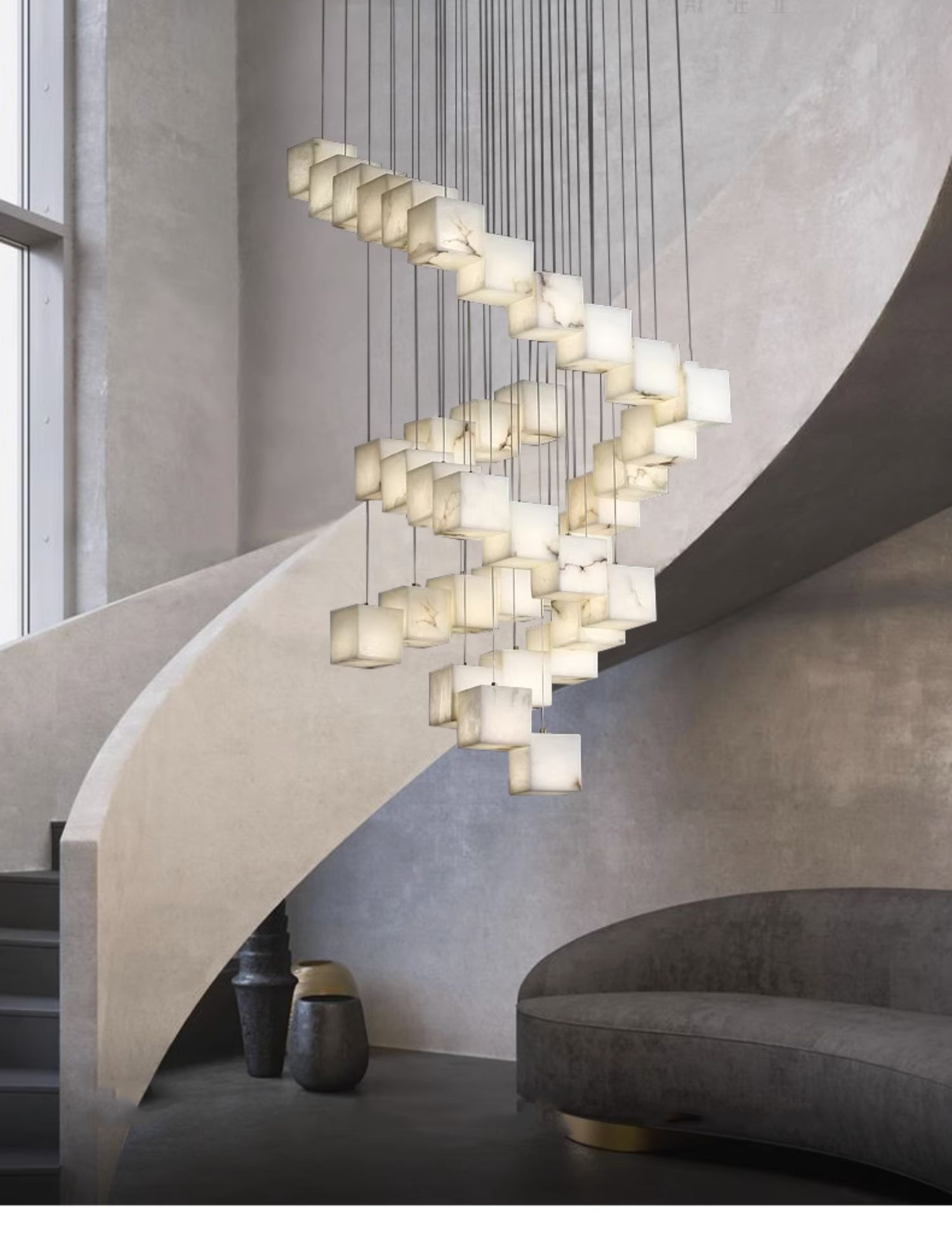 Simple Lamps Long Line Small Chandelier Stairs Restaurant Hotel Lobby Lamp Jade Villa bar bar Chandeliers Pendant Lighits (9) Simple Lamps Long Line Small Chandelier Stairs Restaurant Hotel Lobby Lamp Jade Villa bar bar Chandeliers Pendant Lighits (9)