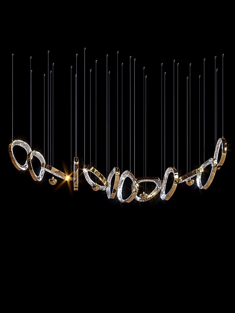 Custom Hotel Lobby Chandelier for Beauty Salon Front Desk Decoration Bar Sand Table Pendant Project Lighting Sales Lighting (5) Custom Hotel Lobby Chandelier for Beauty Salon Front Desk Decoration Bar Sand Table Pendant Project Lighting Sales Lighting (5)