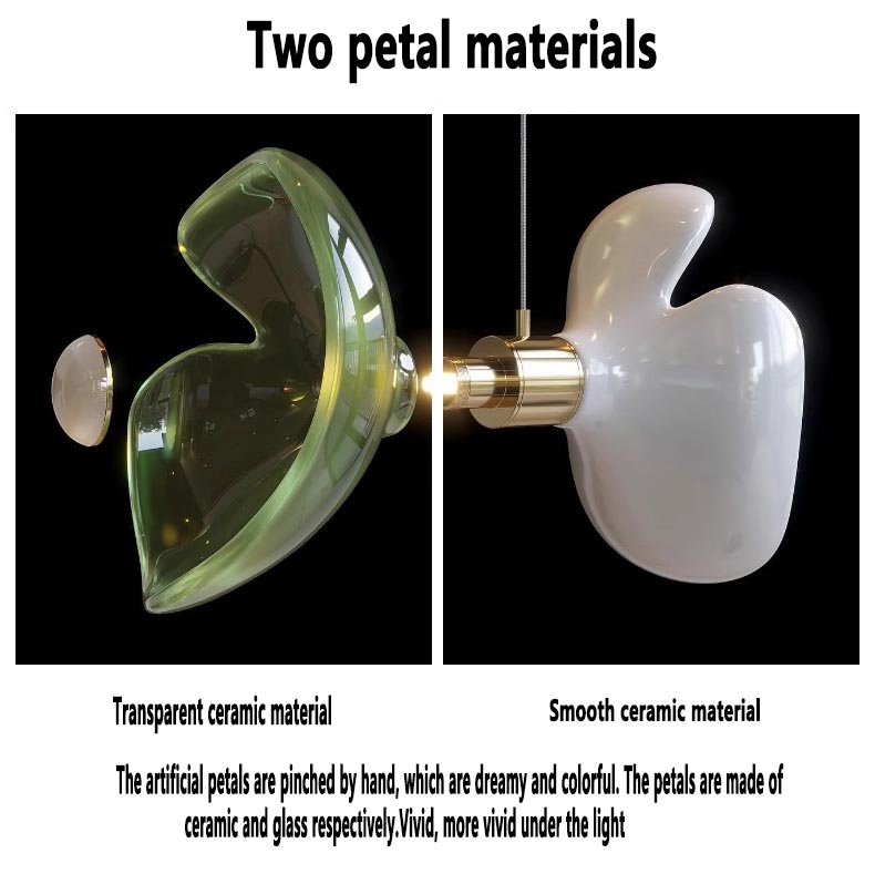 Modern Hotel Lobby Decoration Lighting Dining Room Living Room Custom Glass Chandeliers Pendant Lighting (8)