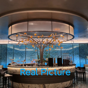 Customized Lighting for Mall Branch And Pillar Shapes Lamp