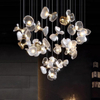 Modern Hotel Lobby Decoration Lighting Dining Room Living Room Custom Glass Chandeliers Pendant Lighting