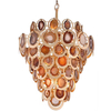 Natural agate living room villa custom chandelier