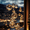 Nordic Restaurant bar Hanging Glass Ball Lamp Simple Creative Coffee Shop Bubble clear Glass Wedding Banquet Hotel Chandelier