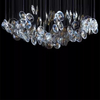 Customized Colorful Glass Chandelier for Hotel Lobby Staircase Project
