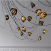 Custom Large Chandeliers Project Decor Modern Art Deco Big Hotel Lobby Lighting Glass Crystal Large Luxury Led Chandelier