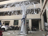Designer style custom-made large chandelier with branch shape