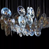 Customized Colorful Glass Chandelier for Hotel Lobby Staircase Project