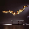 Hanging Minimalist Banquet Hall Villa Stair Chandeliers Modern Luxury Pendant Light Custom Large Led Chandelier