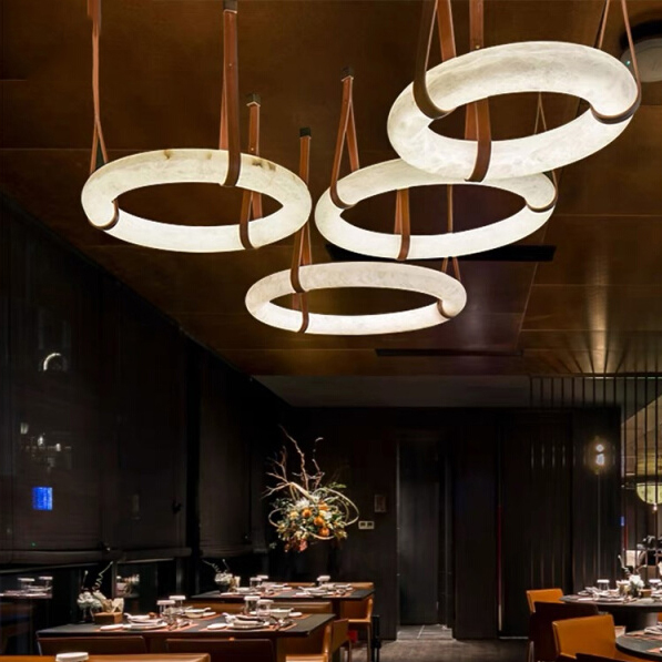 Custom Project Large Interior Decoration Chandeliers Pendant Lights Hotel Engineering Crystal Glass LED Chandelier