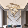 Modern Luxury Minimalist Chandeliers Pendant Lights Hotel Lobby Villa Living Banquet Hall Custom Chandelier
