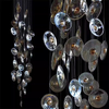 Customized Colorful Glass Chandelier for Hotel Lobby Staircase Project
