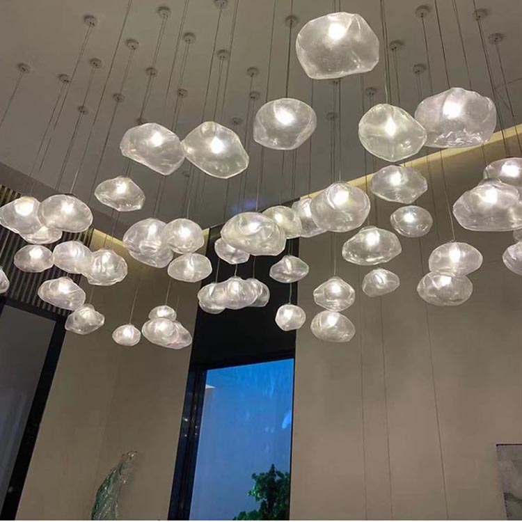 Modern Chandelier Glass Parts Restaurant bar Counter Hotel Lobby Chandeliers Pendant Lighting Modern Chandelier Glass Parts Restaurant bar Counter Hotel Lobby Chandeliers Pendant Lighting