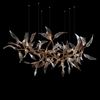 Modern Custom LED Ginkgo Leaf-Inspired Acrylic Branch Light Temperature Chandeliers Pendant Lights for Room