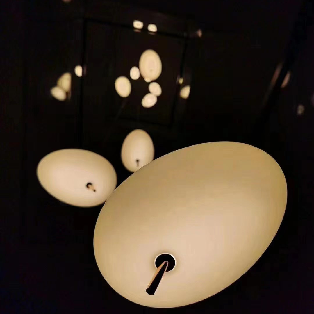 Hitecdad Different Glass Pattern for Custom Art Chandelier Restaurant Hotel Villas Vidrio Estrellas Star Pendant Lights