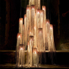 Luxury Party Events Hotel Stage Decoration Wedding Light Crystal Chandelier
