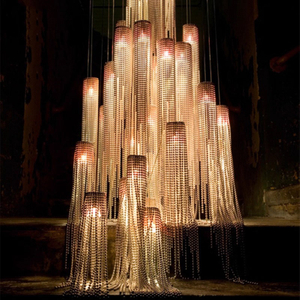 Luxury Party Events Hotel Stage Decoration Wedding Light Crystal Chandelier