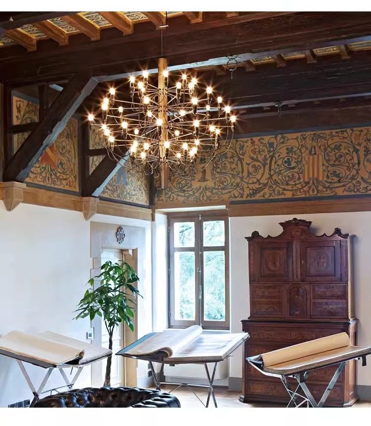 Modern Customization Industrial Iron Art Pendant Light for Livingroom Bar Hotel Lobby Chandelier&pendant Lighting (5) Modern Customization Industrial Iron Art Pendant Light for Livingroom Bar Hotel Lobby Chandelier&pendant Lighting (5)