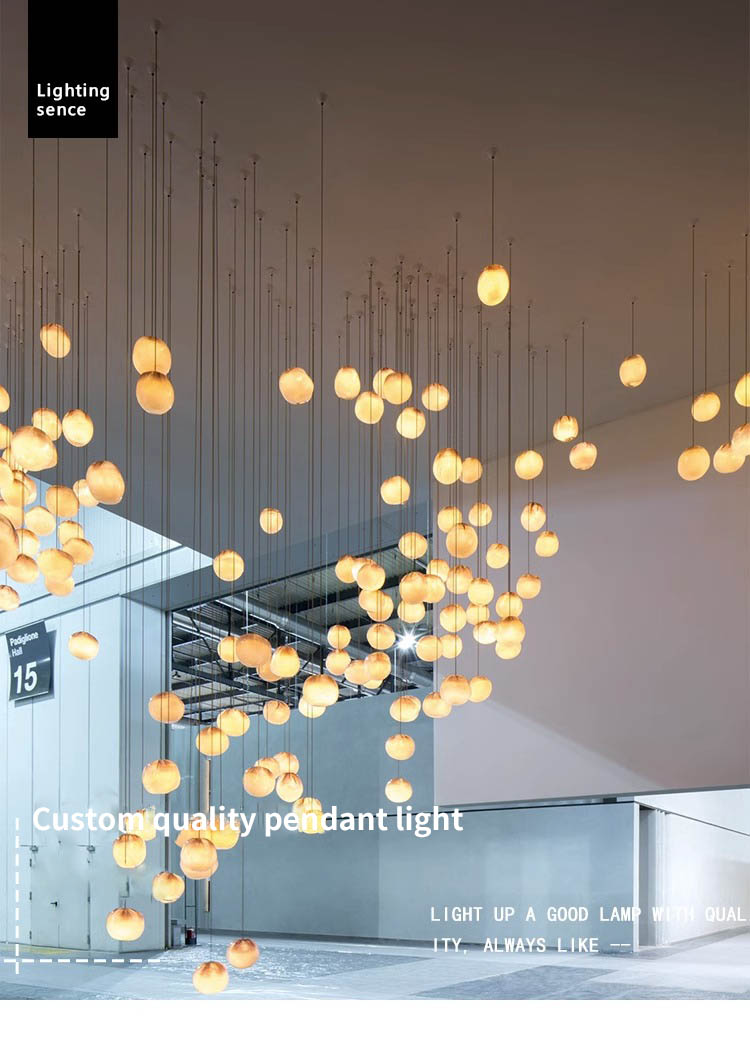 Modern Chandelier Glass Parts Restaurant bar Counter Hotel Lobby Chandeliers Pendant Lighting (4) Modern Chandelier Glass Parts Restaurant bar Counter Hotel Lobby Chandeliers Pendant Lighting (4)