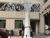Designer style custom-made large chandelier with branch shape