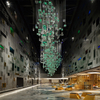 Large Luxury Villa Customization Project RGB Lighting Crystal Square Hotel Lobby Designer Chandelier