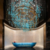 Hotel Lobby Project Large Custom Banquet Hall Villa Luxury Crystal Chandelier Pendant Lighting