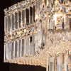 Luxury Egyptian Crystal Chandelier Staircase Light Living Room and Villa Crystal Chandelier&pendant Lighting