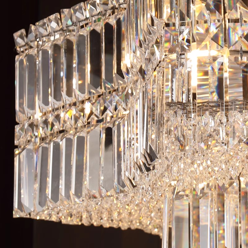 Luxury Egyptian Crystal Chandelier Staircase Light Living Room and Villa Crystal Chandelier&pendant Lighting