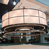 Customized Stainless Steel Fabric Art Chandelier Modern Luxury Branch Style PendantLights Hotels Villa