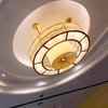 Large Round Chandelier Restaurant Living Room Hotel Lobby Custom Engineering Chandelier