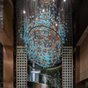 Hotel Lobby Project Large Custom Banquet Hall Villa Luxury Crystal Chandelier Pendant Lighting